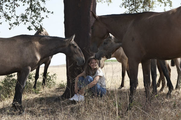 Johanna in Portugal - große Pferdeliebe